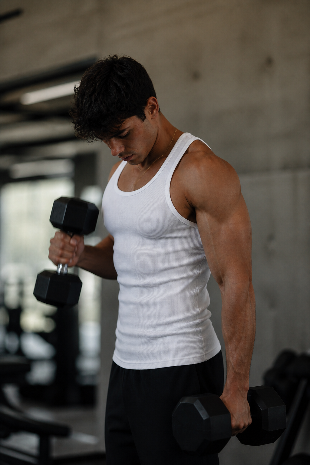 Ribbed Cotton Tank