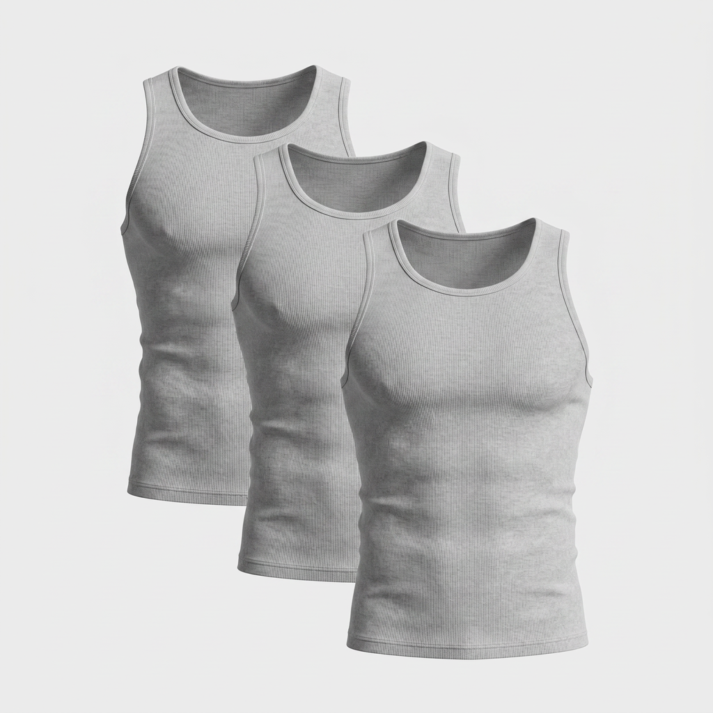 Ribbed Cotton Tank