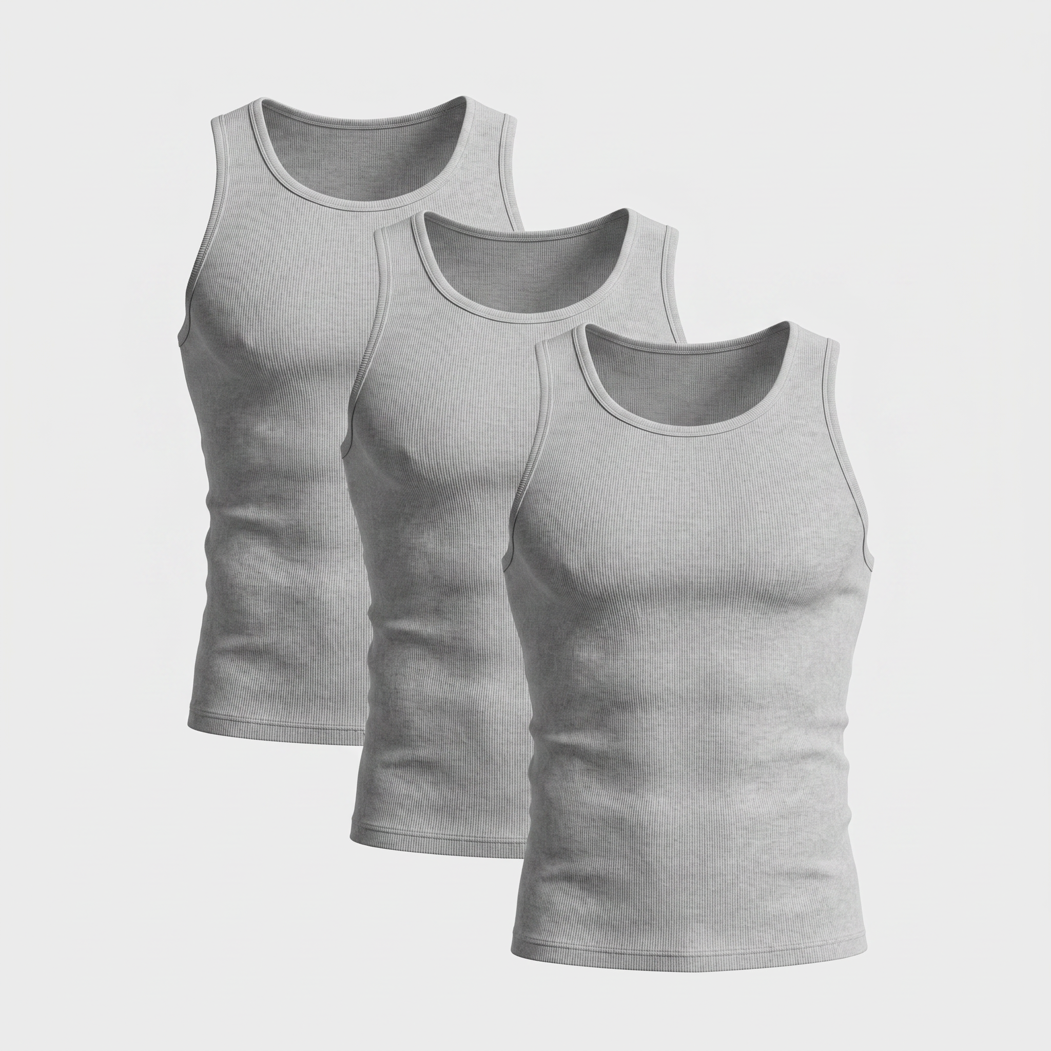 Ribbed Cotton Tank