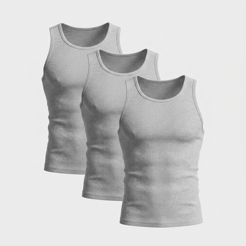 Ribbed Cotton Tank