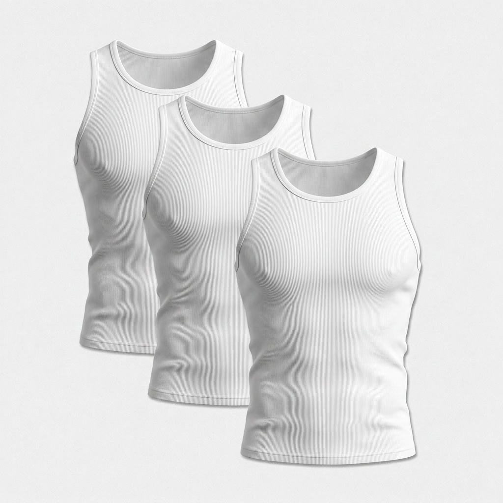Ribbed Cotton Tank