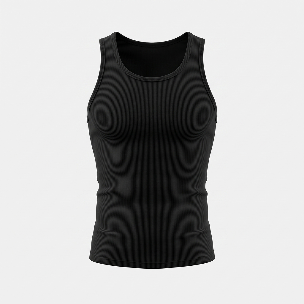 Ribbed Cotton Tank
